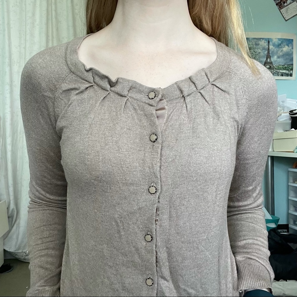 New York and Company button-front cardigan
